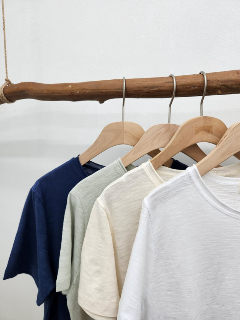 Most - Korean Women Fashion - #momslook - Slub Tee - 6