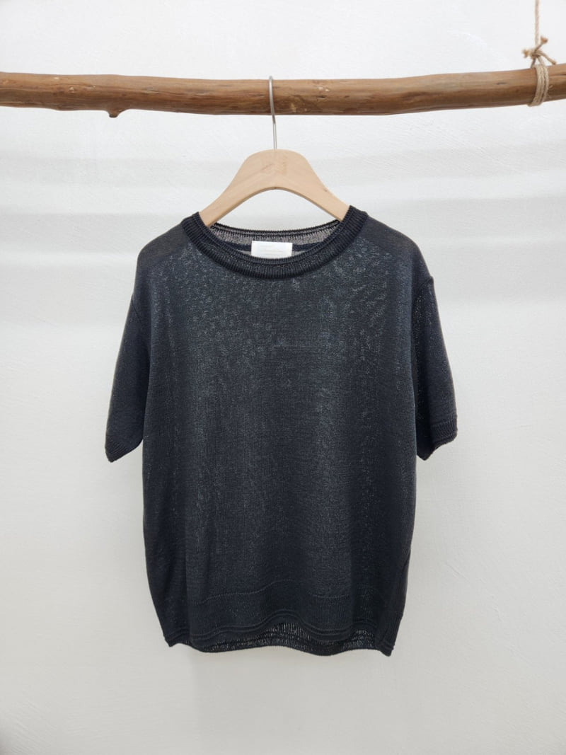 Most - Korean Women Fashion - #momslook - Rough Short Sleeve Knit   - 4