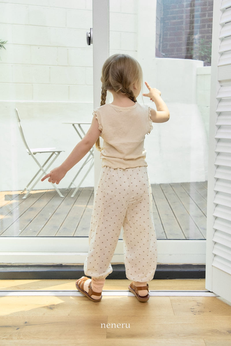 Neneru - Korean Baby Fashion - #smilingbaby - Summer Dot Pants - 4