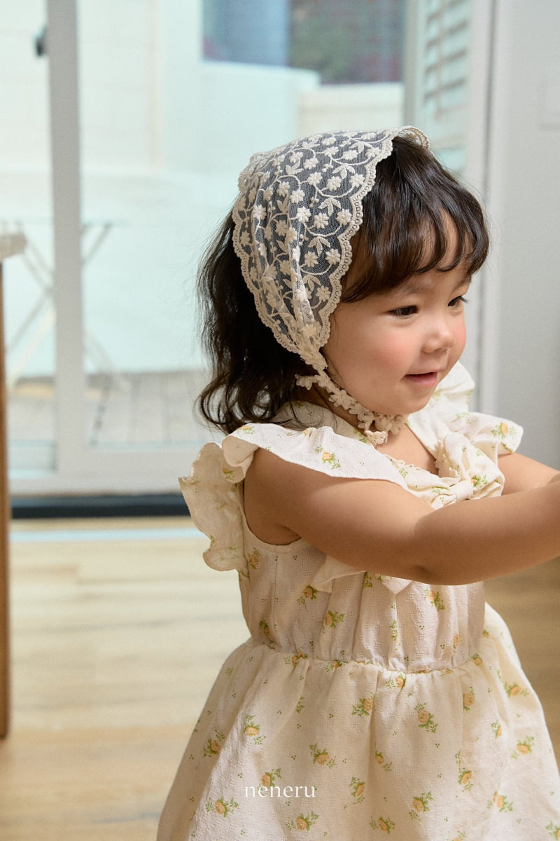 Neneru - Korean Baby Fashion - #babyclothing - Rose Ribbon Suit - 10