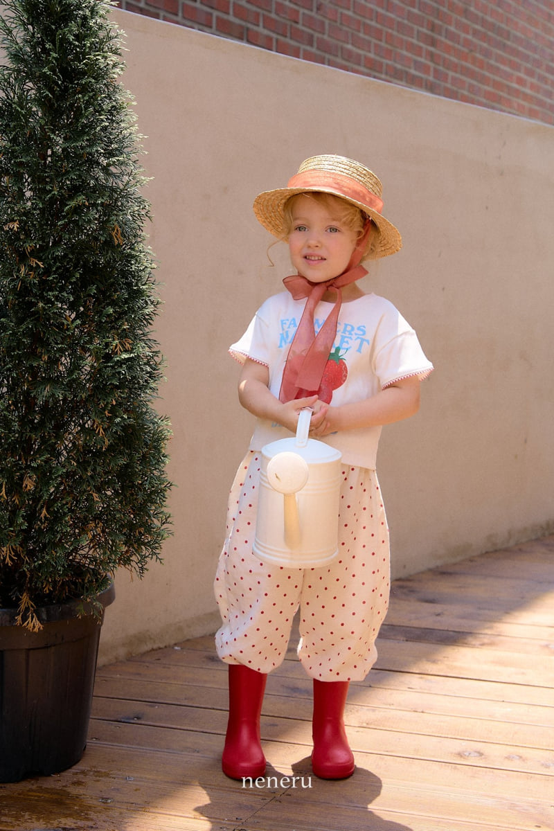 Neneru - Korean Baby Fashion - #babyclothing - Summer Dot Pants - 6