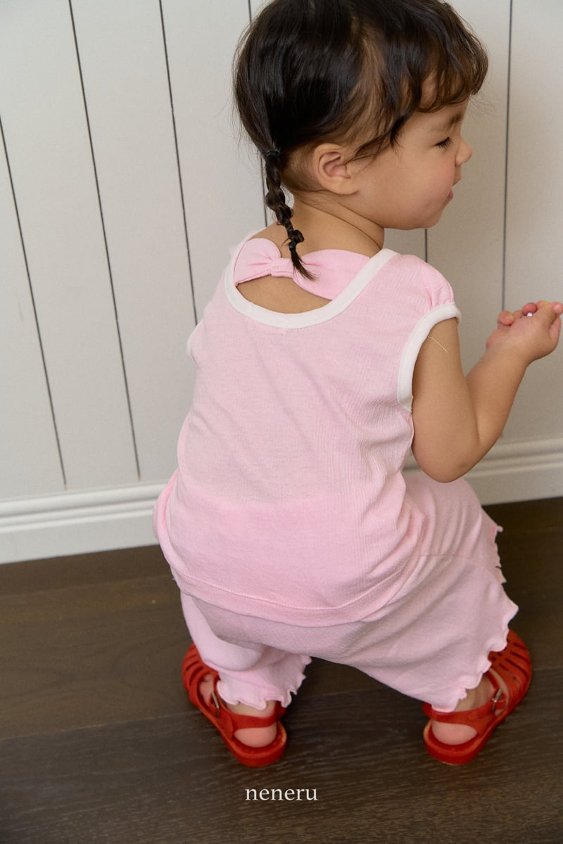 Neneru - Korean Baby Fashion - #babyclothing - Yoru Ribbon Set - 3