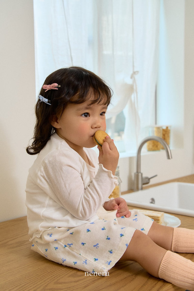Neneru - Korean Baby Fashion - #babyfashion - Linen Flower Shorts - 8