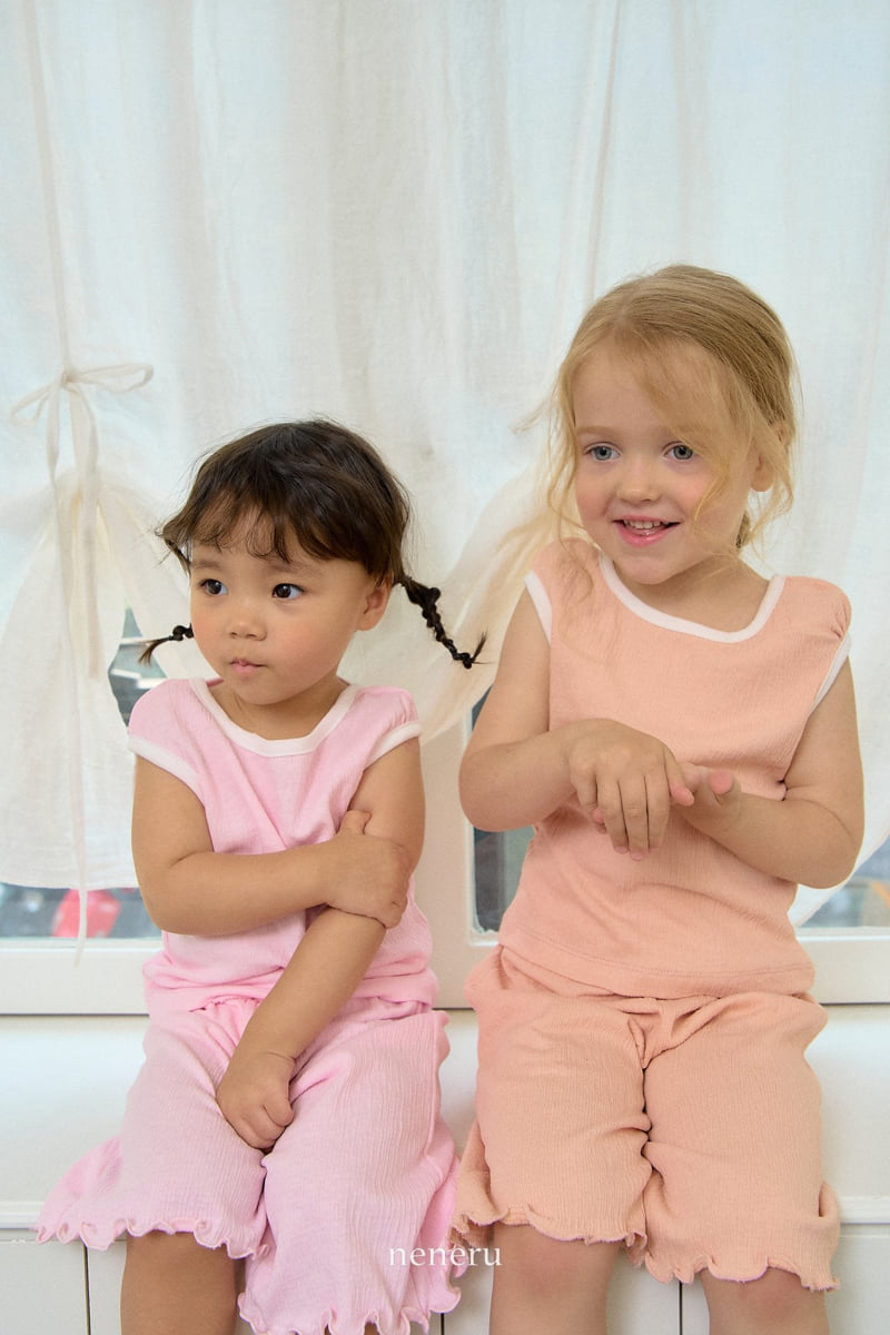 Neneru - Korean Baby Fashion - #babyfever - Yoru Ribbon Set - 5