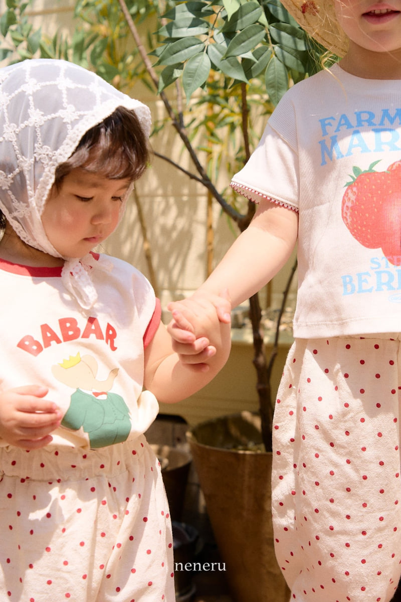 Neneru - Korean Baby Fashion - #babygirlfashion - Summer Dot Pants - 9