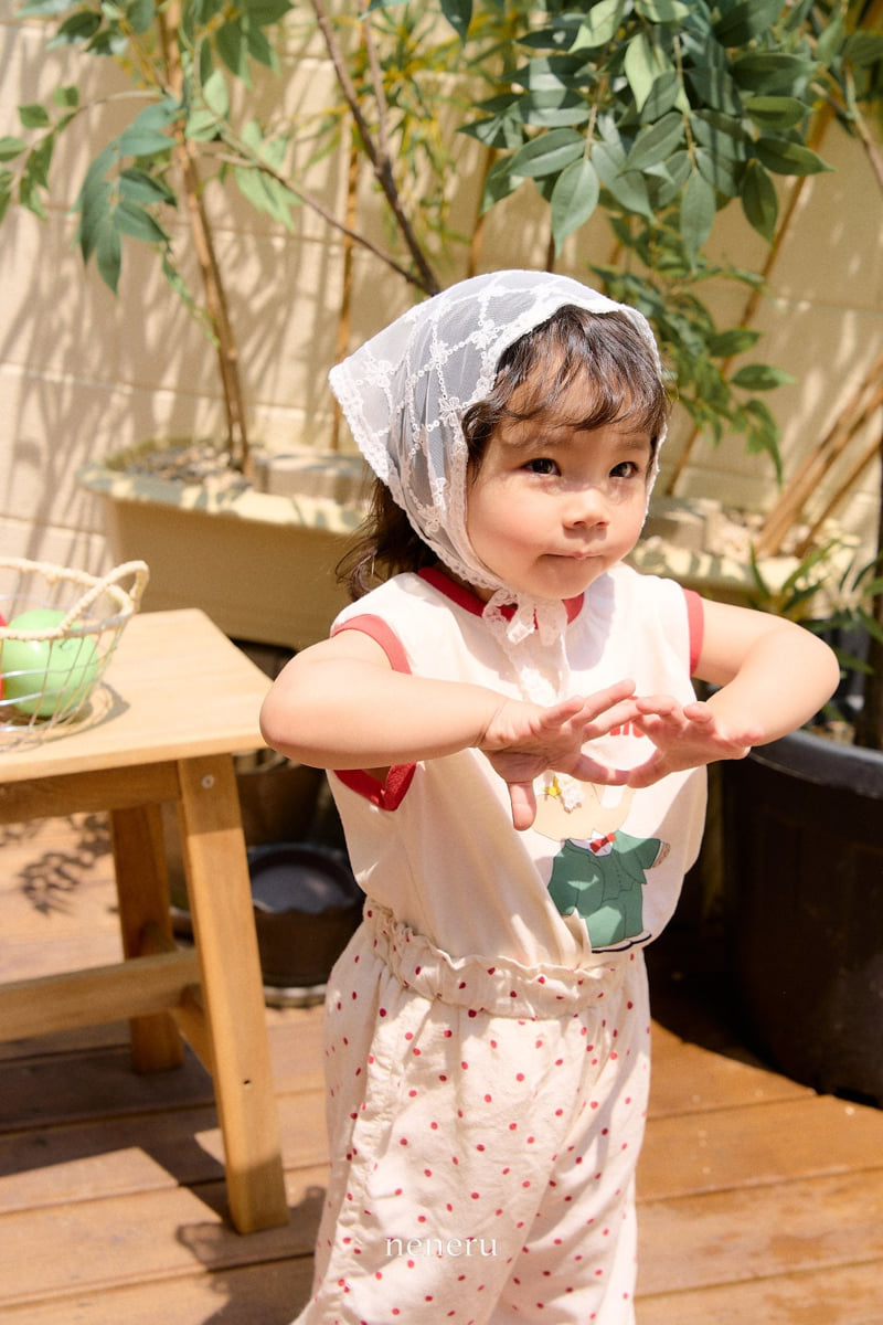 Neneru - Korean Baby Fashion - #babygirlfashion - Elephant Sleeveless - 2
