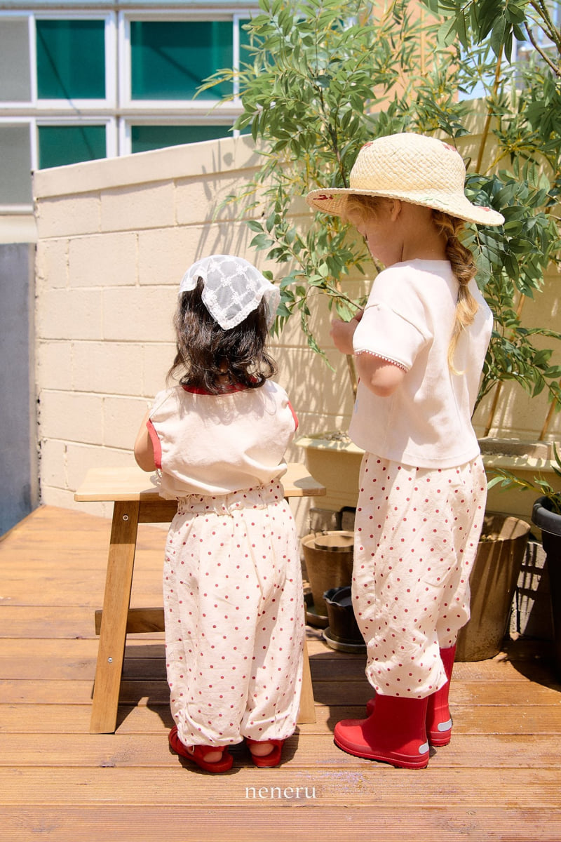 Neneru - Korean Baby Fashion - #babylifestyle - Summer Dot Pants - 10