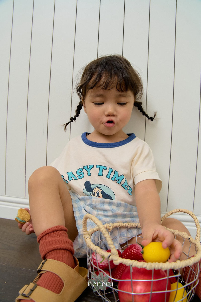 Neneru - Korean Baby Fashion - #babyoninstagram - Time Dog Tee - 2