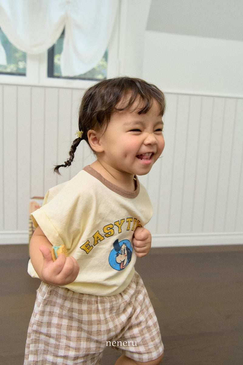 Neneru - Korean Baby Fashion - #babyootd - Time Dog Tee - 3