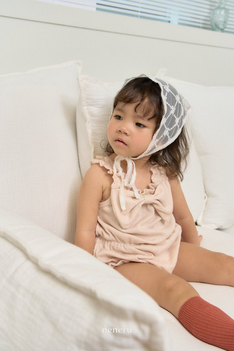 Neneru - Korean Baby Fashion - #babyoutfit - Big Ribbon Suit - 2