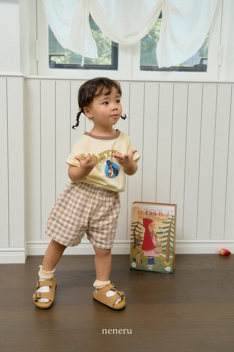 Neneru - Korean Baby Fashion - #babyootd - Time Dog Tee - 4