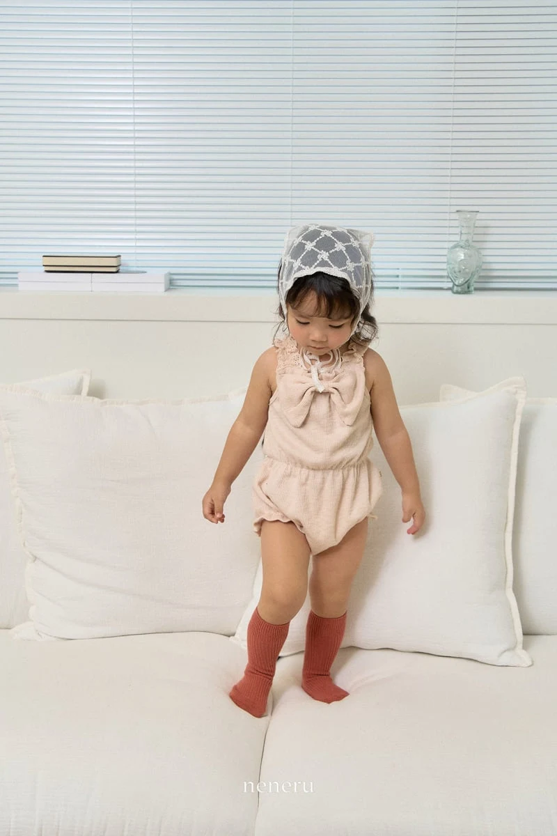 Neneru - Korean Baby Fashion - #babywear - Big Ribbon Suit - 3