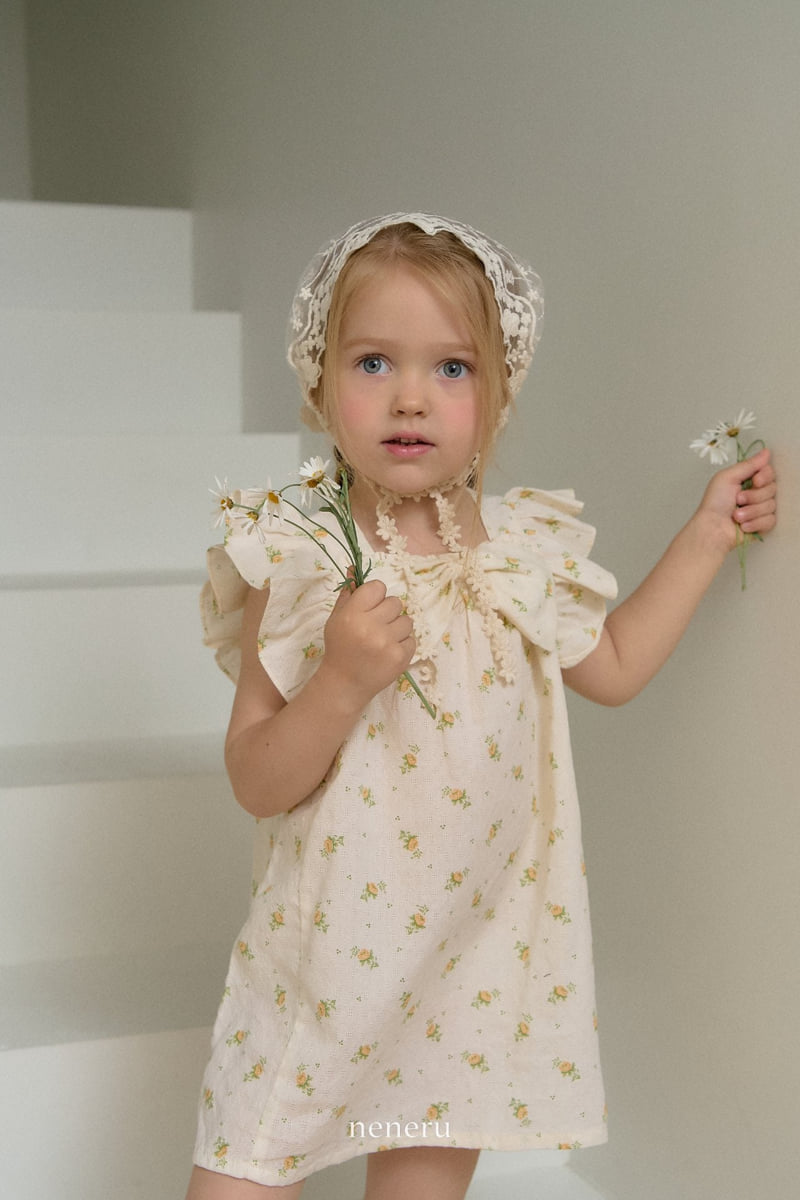 Rose Ribbon One-piece - KKAMI