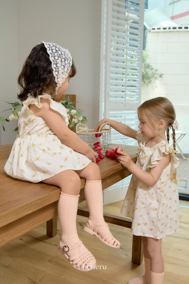 Rose Ribbon One-piece - KKAMI