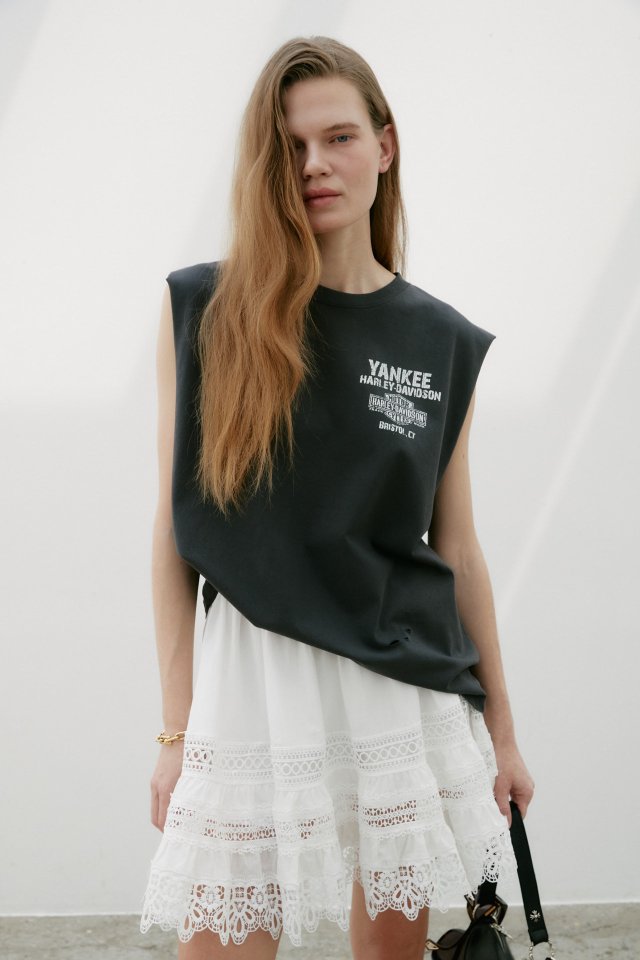 Neroli36 - Korean Women Fashion - #momslook - M Scallop Tiered Skirt - 6
