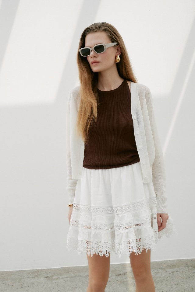 Neroli36 - Korean Women Fashion - #momslook - M Summer Season Cardigan Set - 12