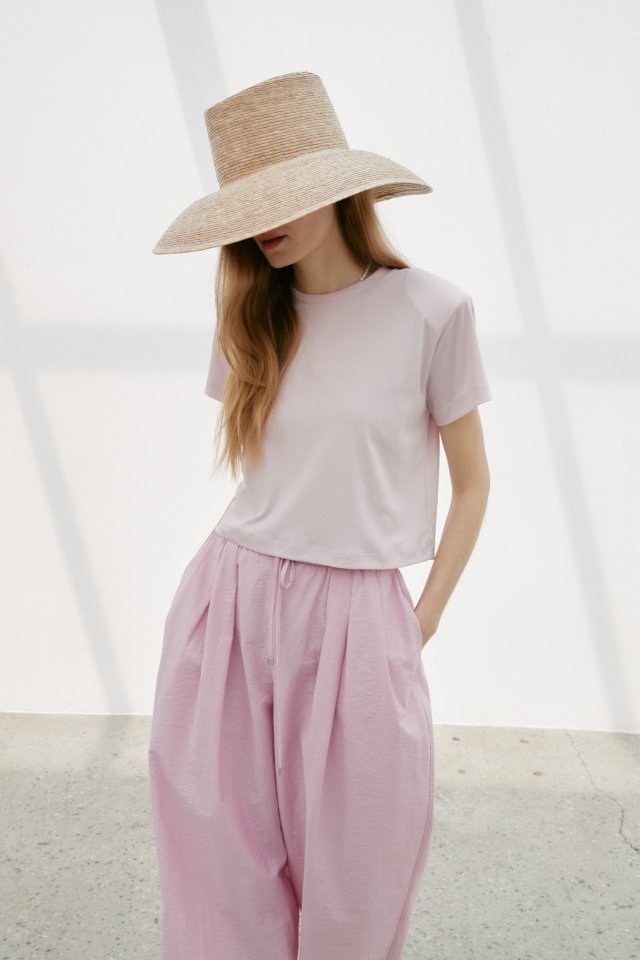 Neroli36 - Korean Women Fashion - #momslook - Rory Pad Tee - 10