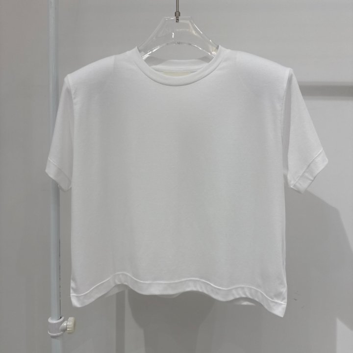 Neroli36 - Korean Women Fashion - #momslook - Rory Pad Tee - 3