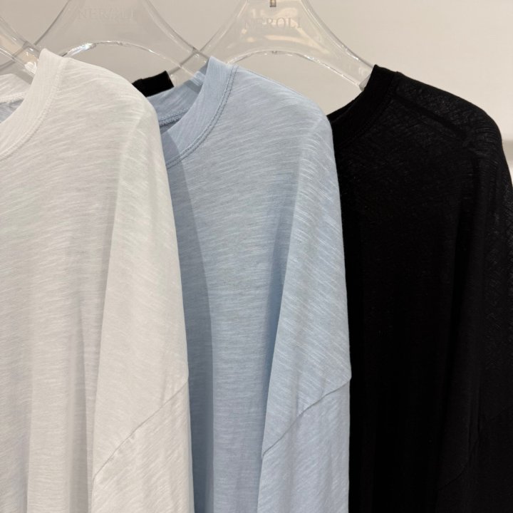 Neroli36 - Korean Women Fashion - #momslook - Summer Long Sleeve Sweatshirt - 2