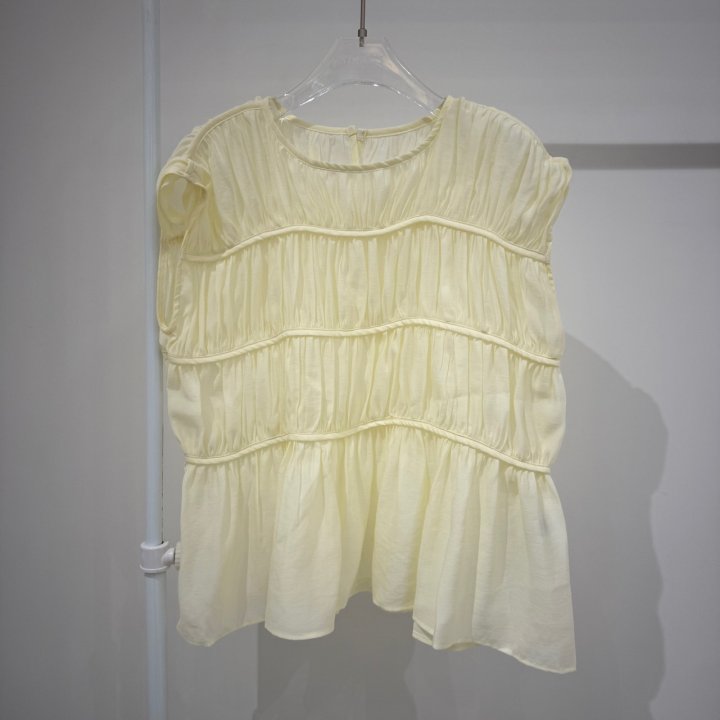 Neroli36 - Korean Women Fashion - #momslook - H Kai Blouse - 2
