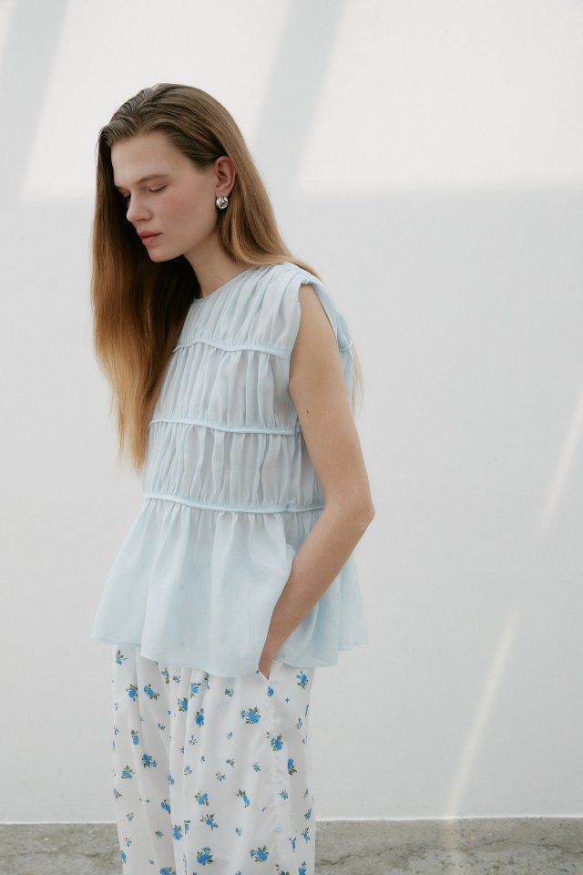 Neroli36 - Korean Women Fashion - #momslook - H Kai Blouse - 6