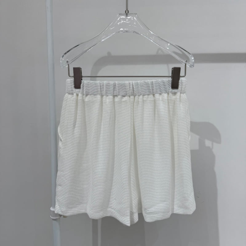 Neroli36 - Korean Women Fashion - #momslook - H Net Half Pants - 3