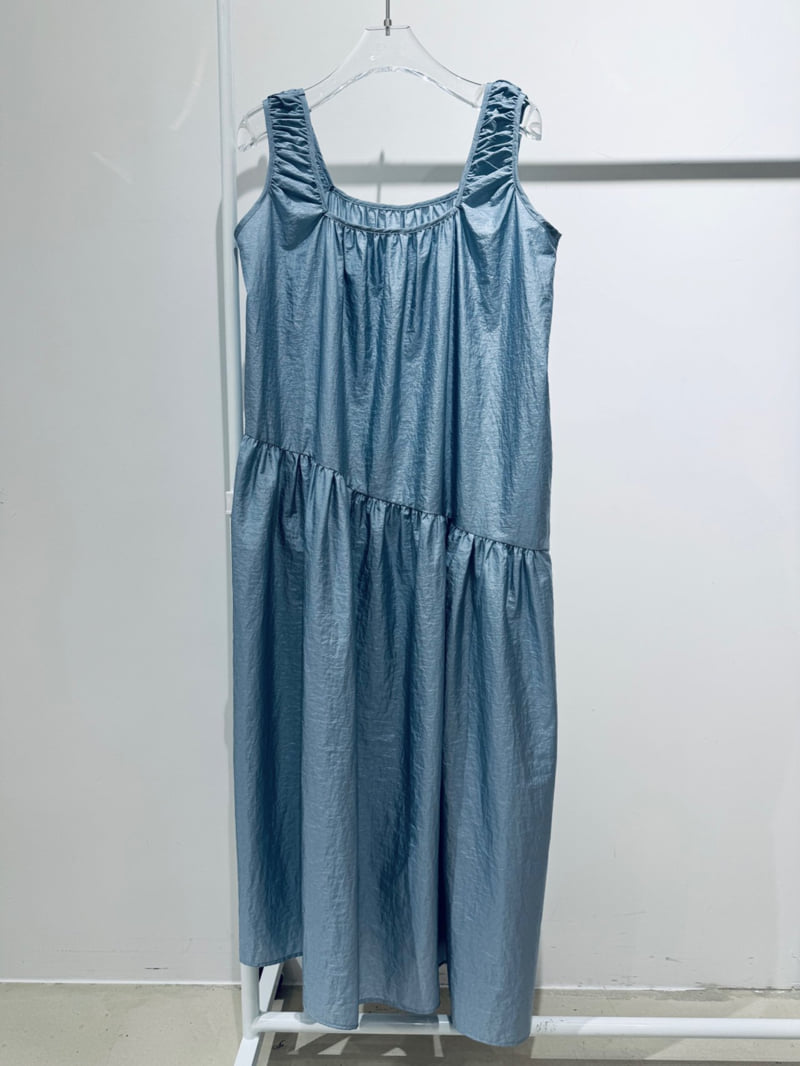 Neroli36 - Korean Women Fashion - #momslook - Square Asymmetrical One-piece - 2