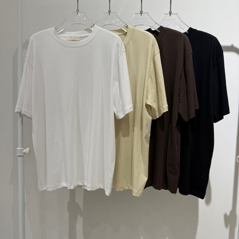 Neroli36 - Korean Women Fashion - #momslook - Cool Rayon Tee