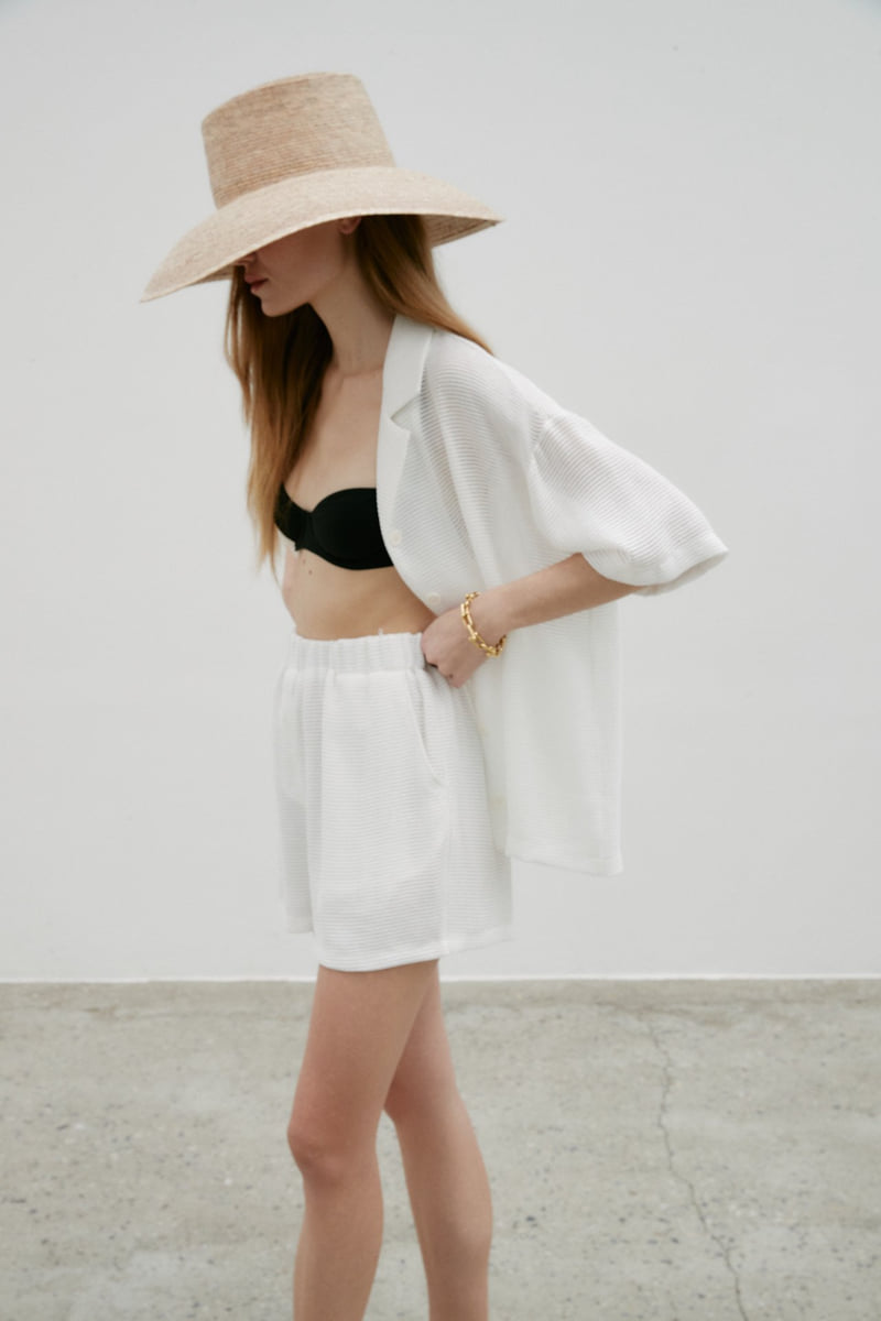 Neroli36 - Korean Women Fashion - #restrostyle - H Net Shirt - 11