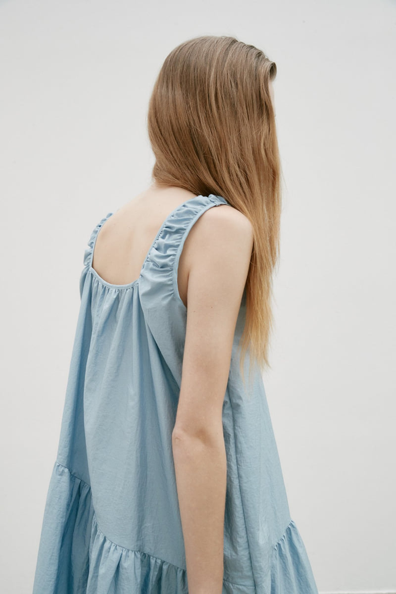 Neroli36 - Korean Women Fashion - #thatsdarling - Square Asymmetrical One-piece - 10