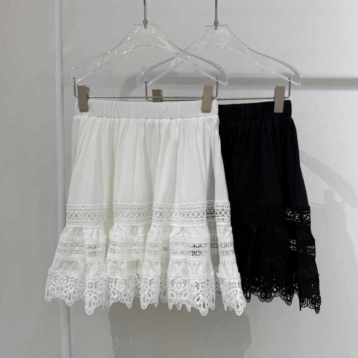 Neroli36 - Korean Women Fashion - #thelittlethings - M Scallop Tiered Skirt