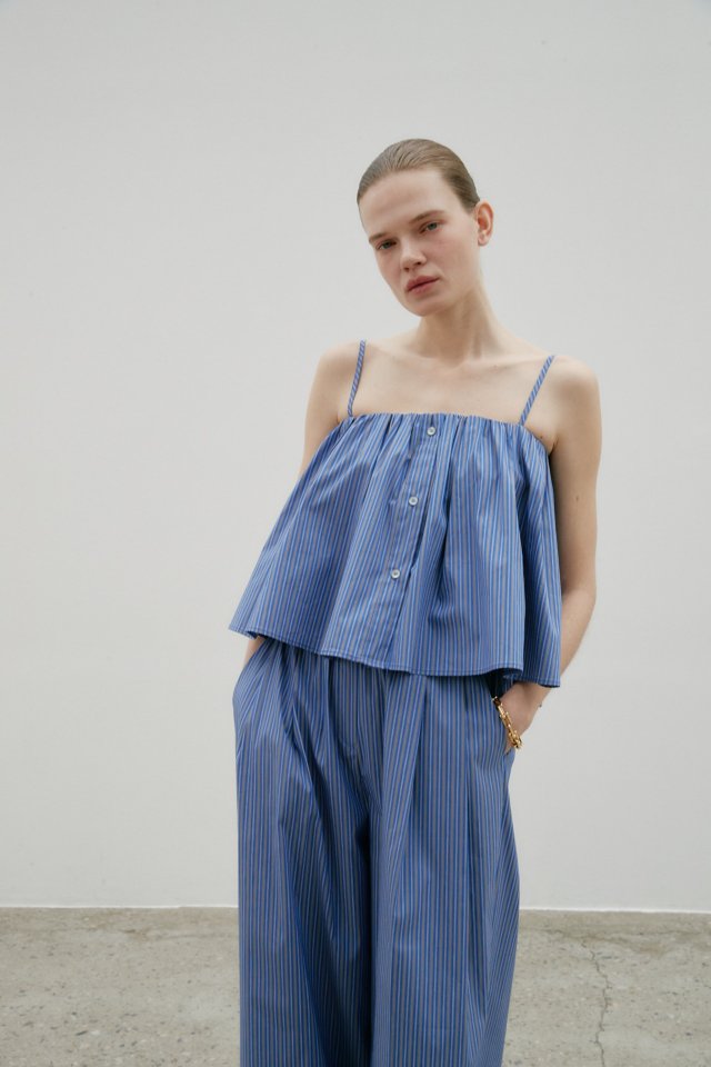 Neroli36 - Korean Women Fashion - #thelittlethings - Funny Stripe Sleeveless - 10