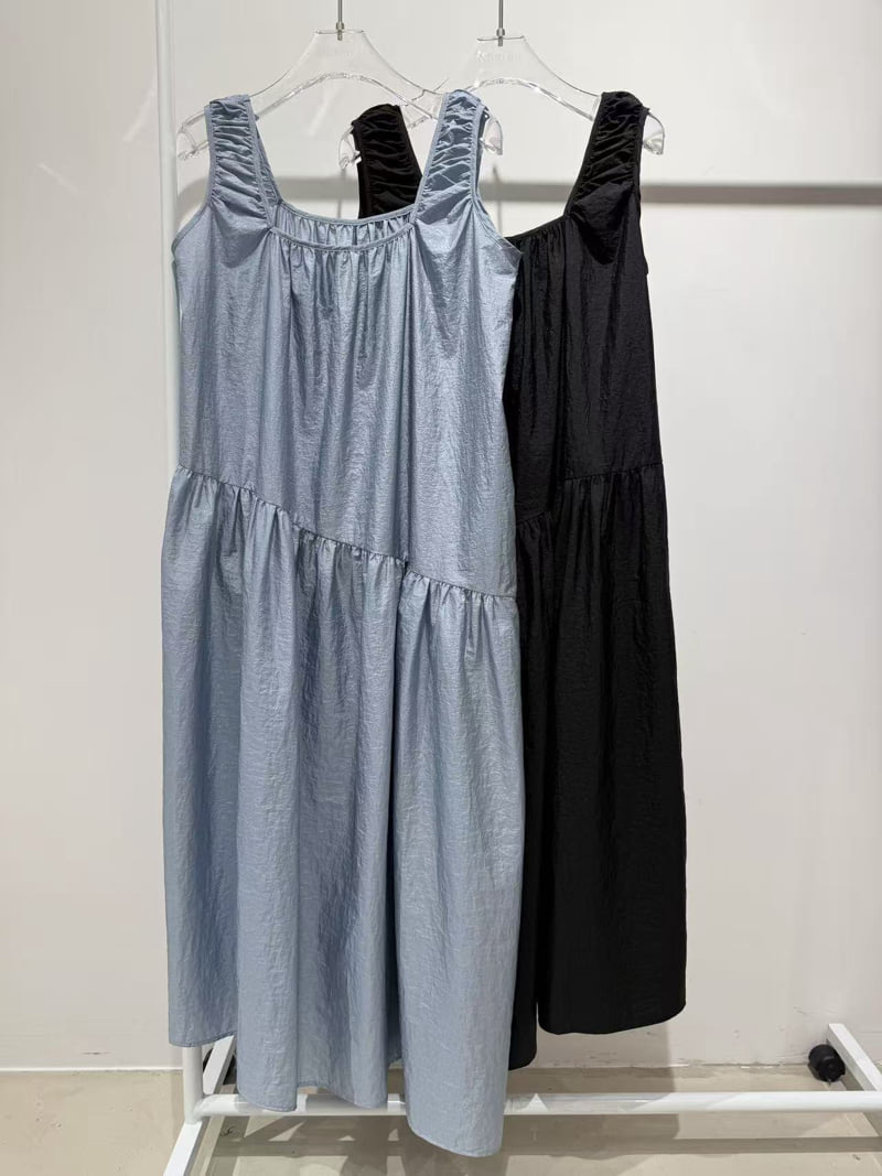 Neroli36 - Korean Women Fashion - #womensfashion - Square Asymmetrical One-piece - 4