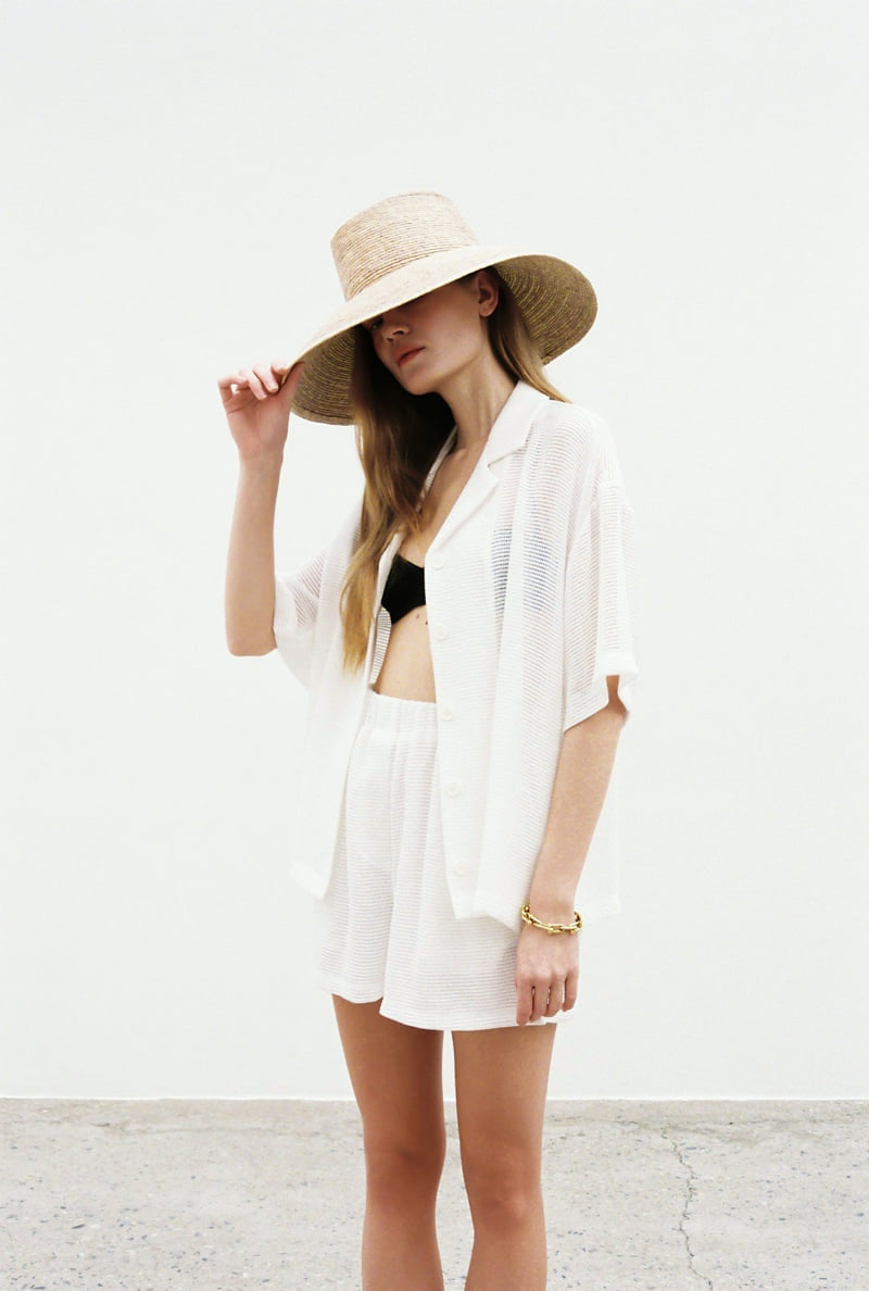 Neroli36 - Korean Women Fashion - #vintagekidsstyle - H Net Shirt - 9