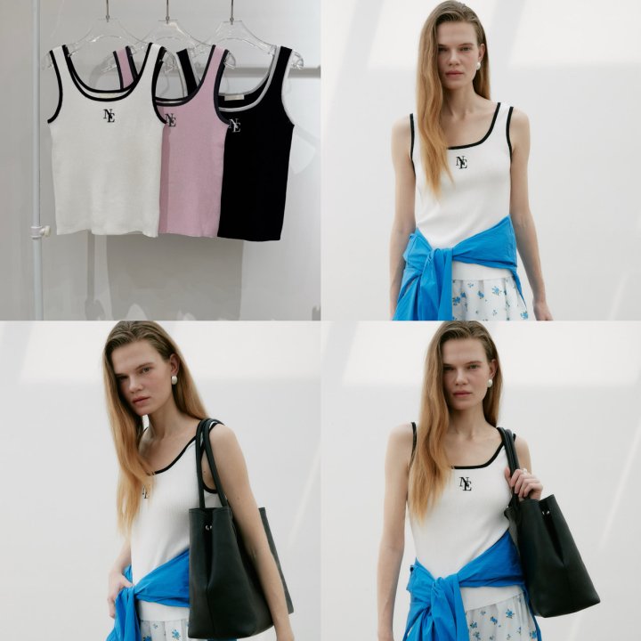 Neroli36 - Korean Women Fashion - #womensfashion - M Annie Knit Sleeveless - 5