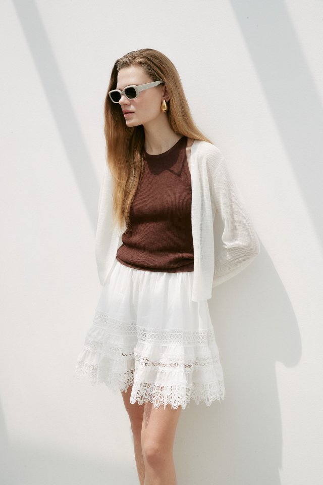 Neroli36 - Korean Women Fashion - #womensfashion - M Summer Season Cardigan Set - 9