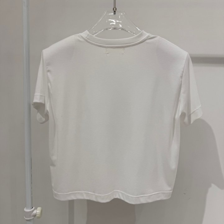Neroli36 - Korean Women Fashion - #momslook - Rory Pad Tee - 4