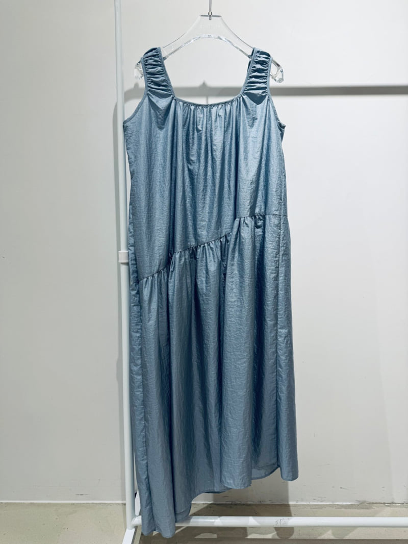 Neroli36 - Korean Women Fashion - #womensfashion - Square Asymmetrical One-piece - 3