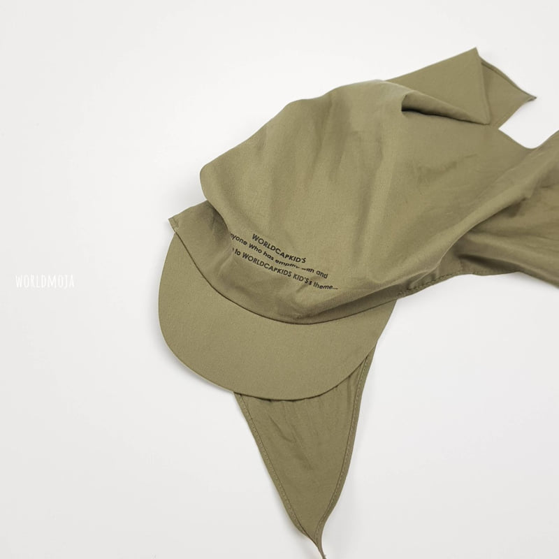 New World - Korean Baby Fashion - #babywear - Lettering Bandana Cap - 5