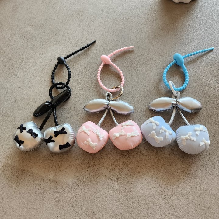 Newerly - Korean Women Fashion - #momslook - Cherry Keyring