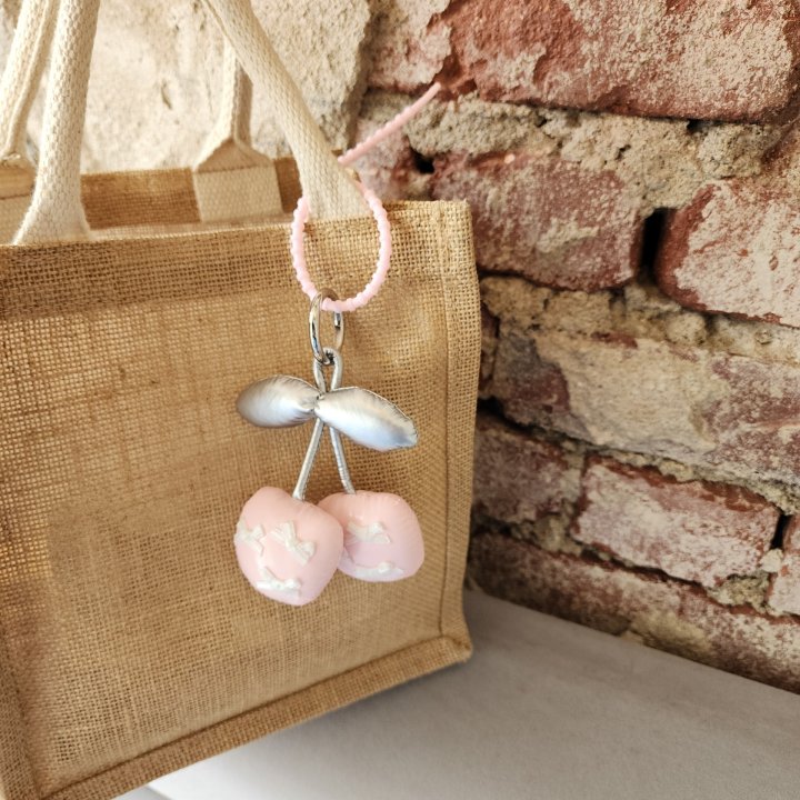 Newerly - Korean Women Fashion - #momslook - Cherry Keyring - 3