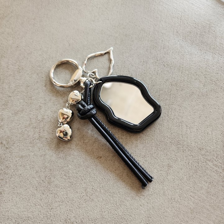 Newerly - Korean Women Fashion - #womensfashion - Mirror Mini Keyring - 4