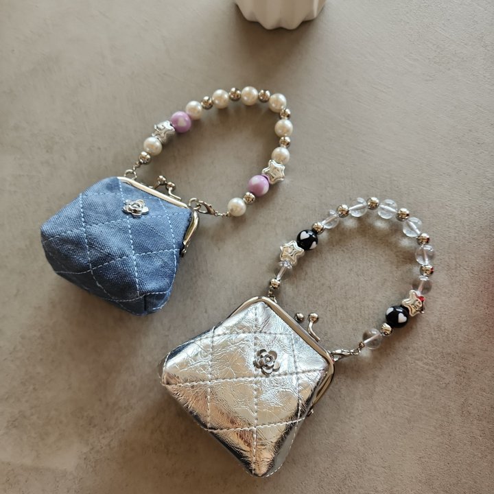 Newerly - Korean Women Fashion - #momslook - Mini Pouch Bag Accessory Strap Keyring