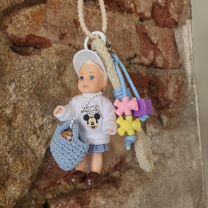 Newerly - Korean Women Fashion - #momslook - With Dog Bag Keyring - 3