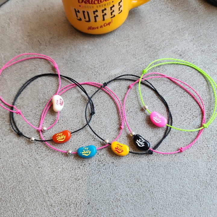 Newerly - Korean Women Fashion - #thelittlethings - 925 Silver Jelly Bean Anklet Bracelet - 8