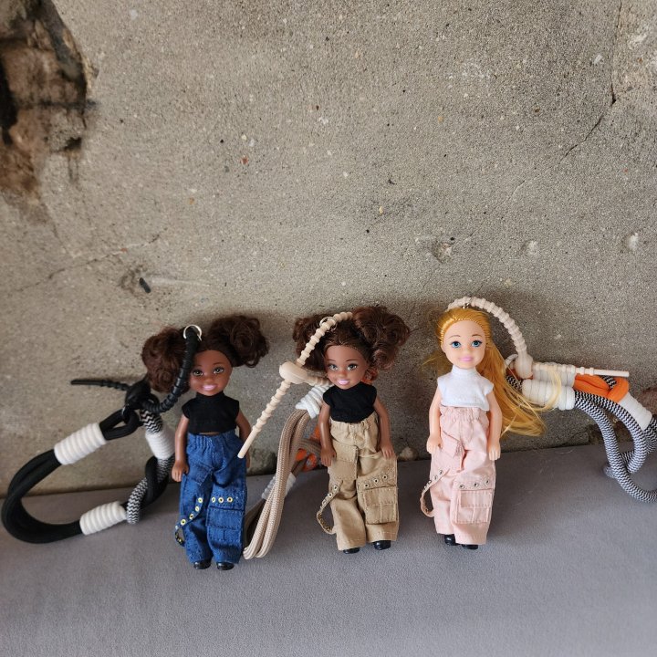 Newerly - Korean Women Fashion - #womensfashion - Cargo Pants Barbie Keyring - 2