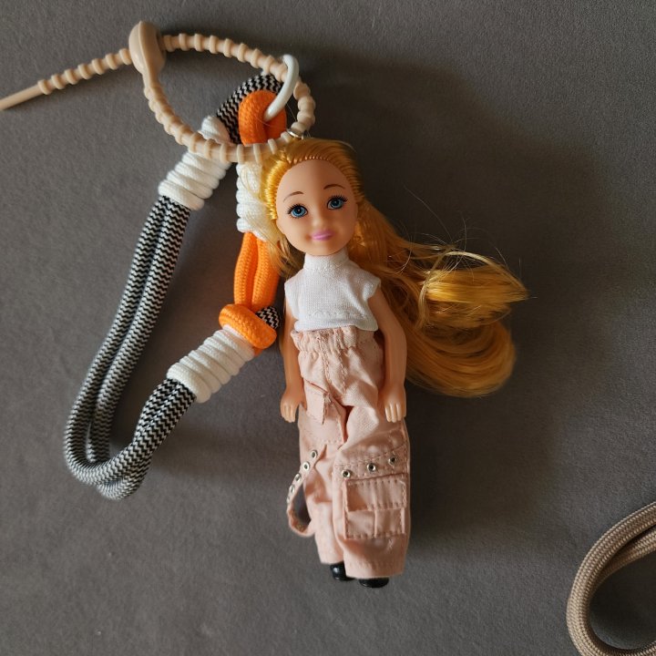 Newerly - Korean Women Fashion - #momslook - Cargo Pants Barbie Keyring - 4