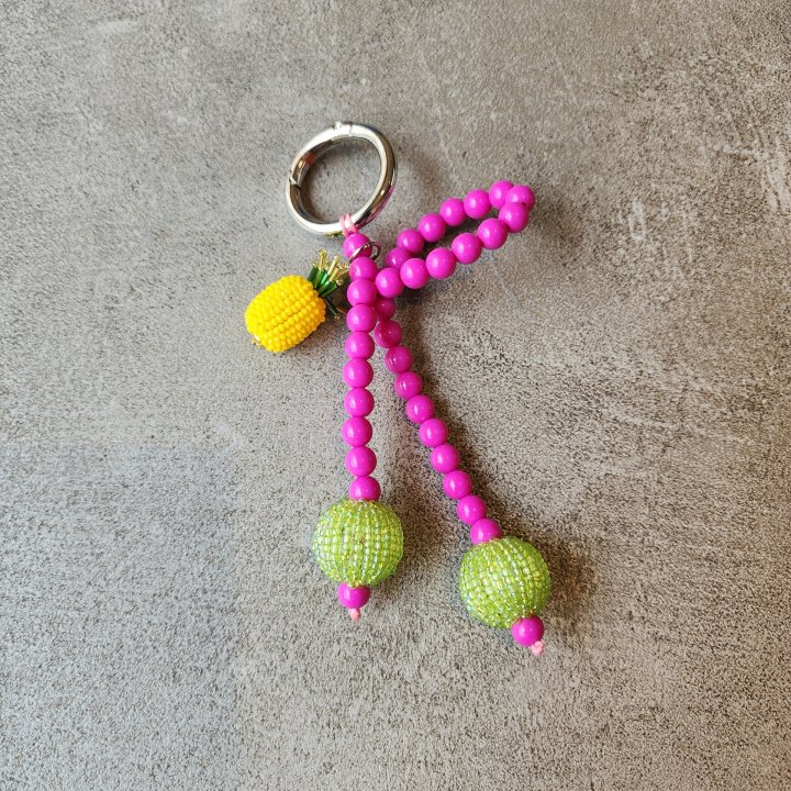 Newerly - Korean Women Fashion - #momslook - Pineapple Keyring - 4