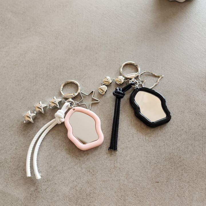 Newerly - Korean Women Fashion - #womensfashion - Mirror Mini Keyring