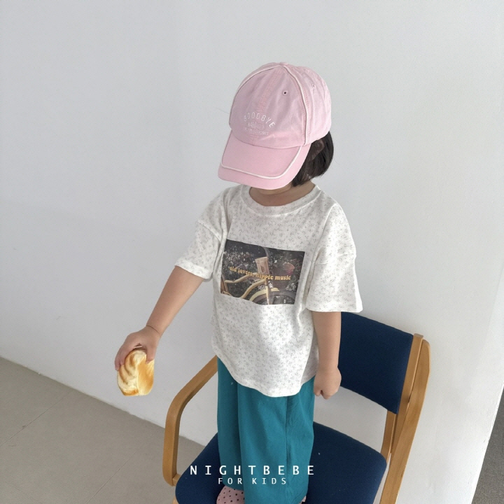 Night Bebe - Korean Baby Fashion - #babyboutique - Flower Garden Short Sleeve Tee - 10